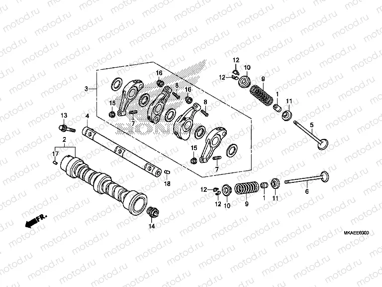 E-3 CAMSHAFT/VALVE