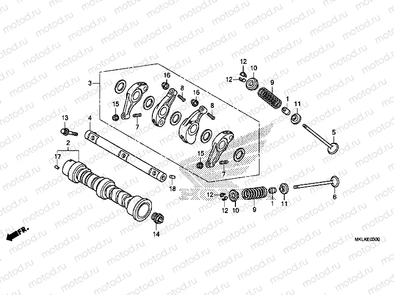 E-3 CAMSHAFT/VALVE
