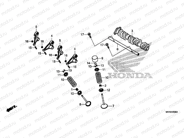 E-3 CAMSHAFT/VALVE
