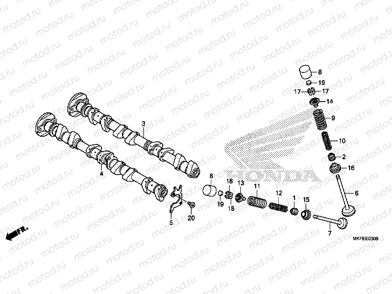 E-3 CAMSHAFT/VALVE