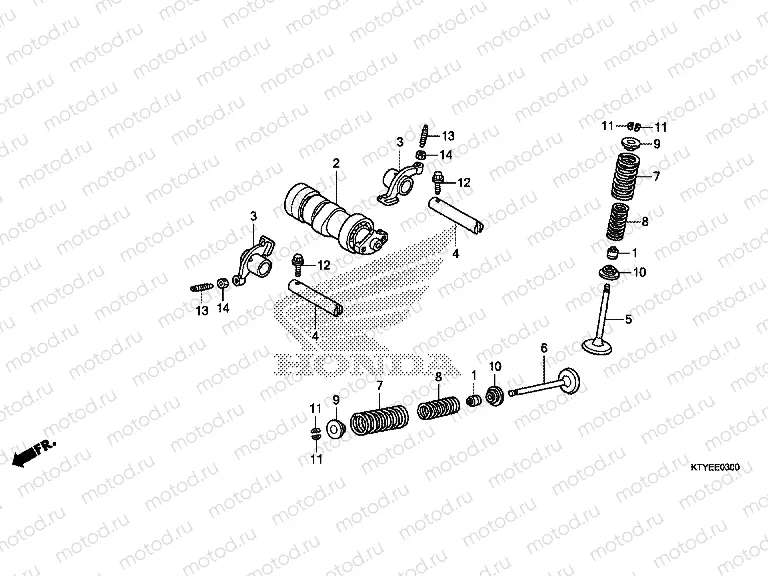 E-3 CAMSHAFT/VALVE