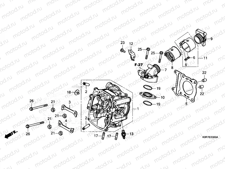 E-3 CYLINDER HEAD