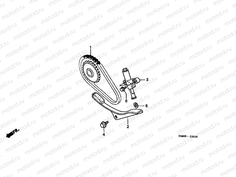 E-3 TIMING CHAIN ​​/ TENSIONER