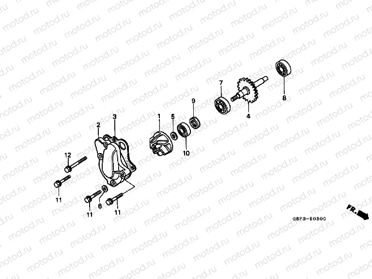 E-3 WATER PUMP