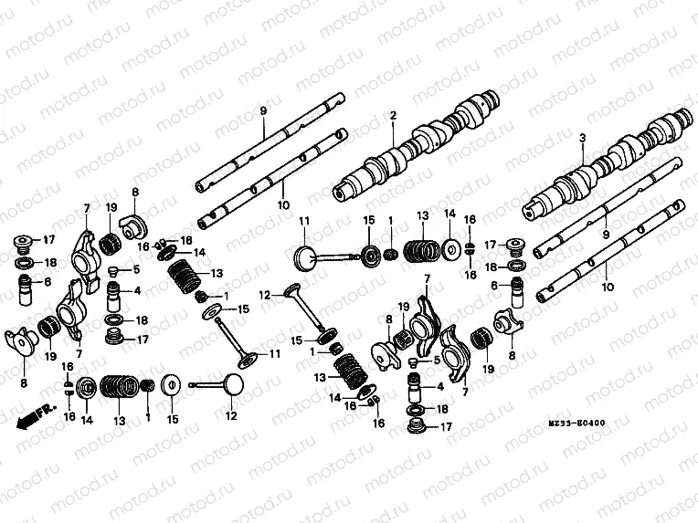 E-4 CAMSHAFT / VALVE