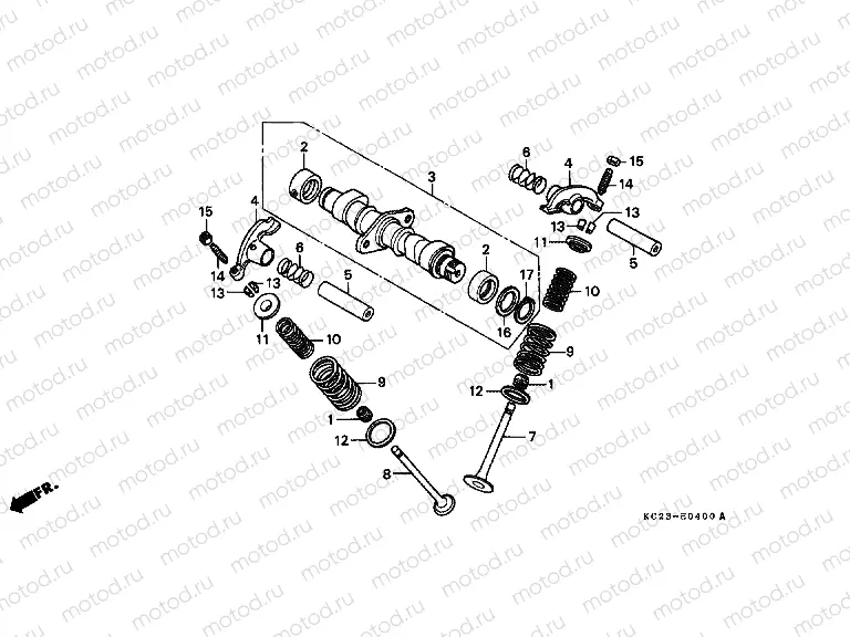 E-4 CAMSHAFT / VALVE