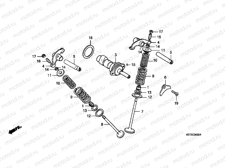 E-4 CAMSHAFT / VALVE