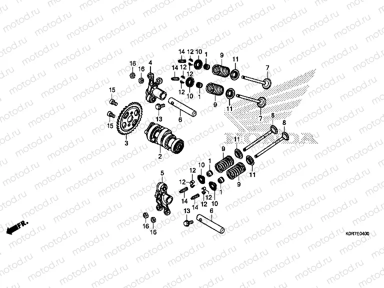 E-4 CAMSHAFT & VALVE