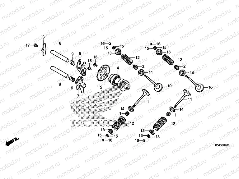 E-4 CAMSHAFT / VALVE