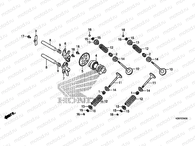 E-4 CAMSHAFT / VALVE