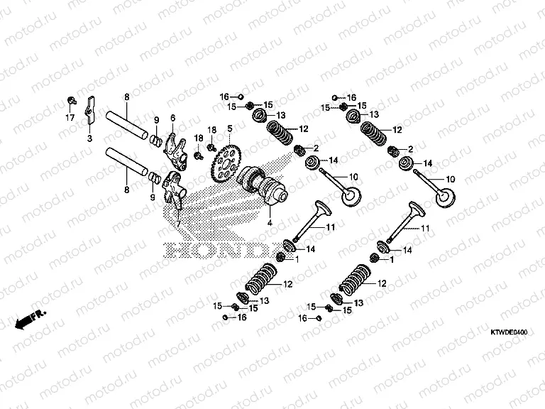 E-4 CAMSHAFT / VALVE