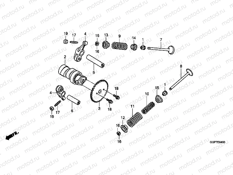 E-4 CAMSHAFT / VALVE