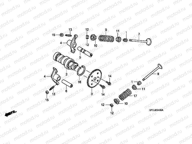 E-4 CAMSHAFT / VALVE