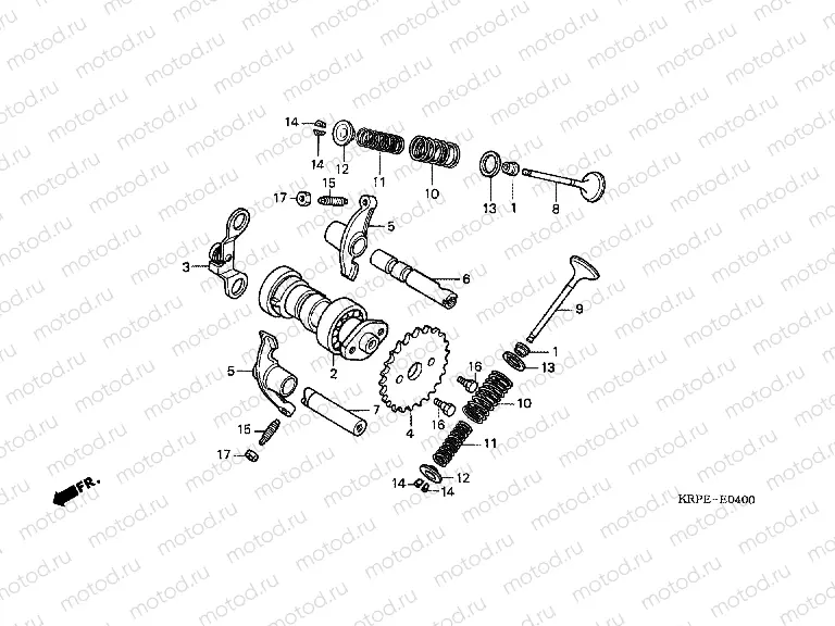 E-4 CAMSHAFT / VALVE