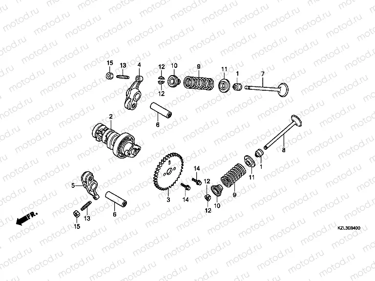 E-4 CAMSHAFT / VALVE
