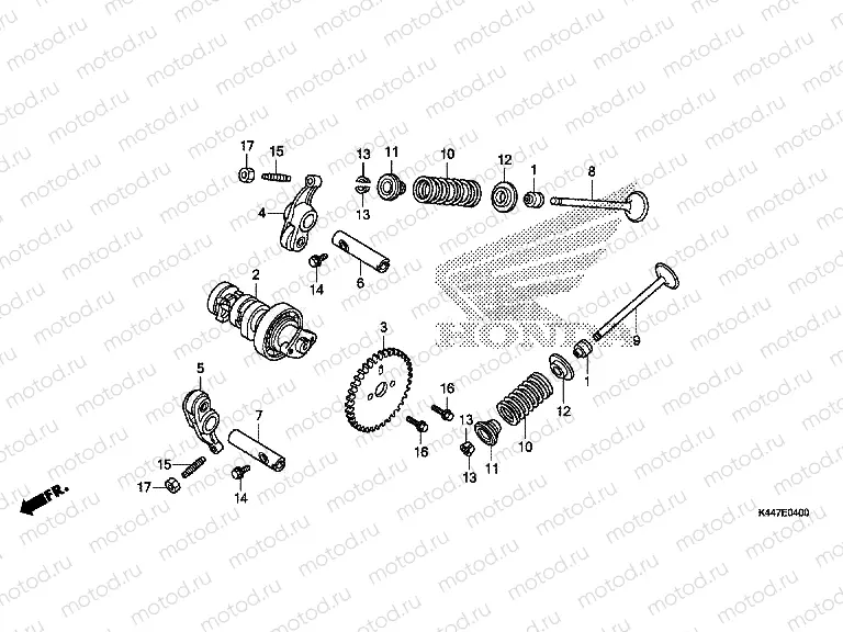 E-4 CAMSHAFT / VALVE