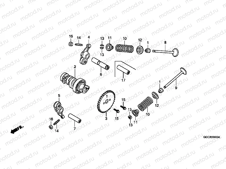 E-4 CAMSHAFT / VALVE