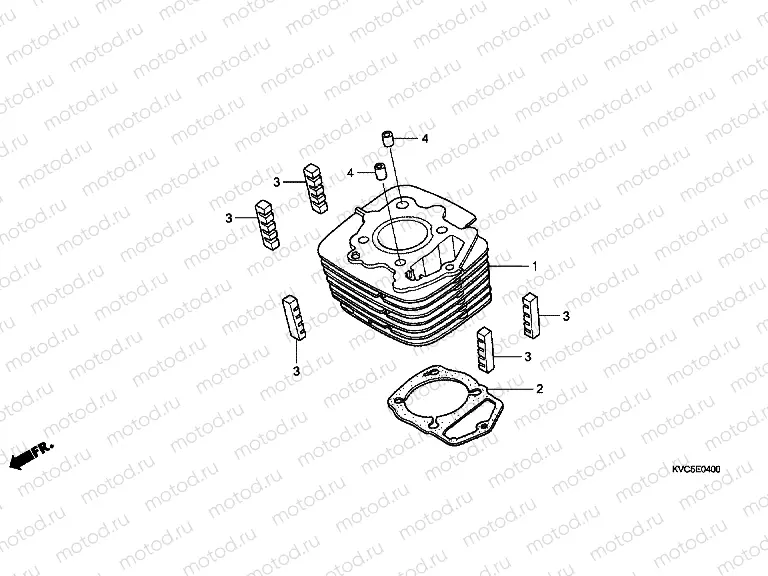 E-4 CYLINDER (GLH1251SH / 2SH / 3SH)