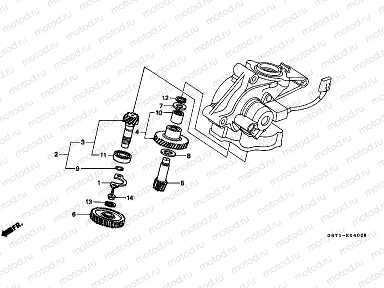 E-4 DRIVE GEAR