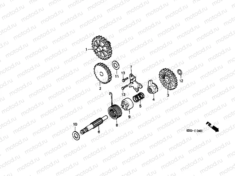 E-4 DRIVE SHAFT AXLE