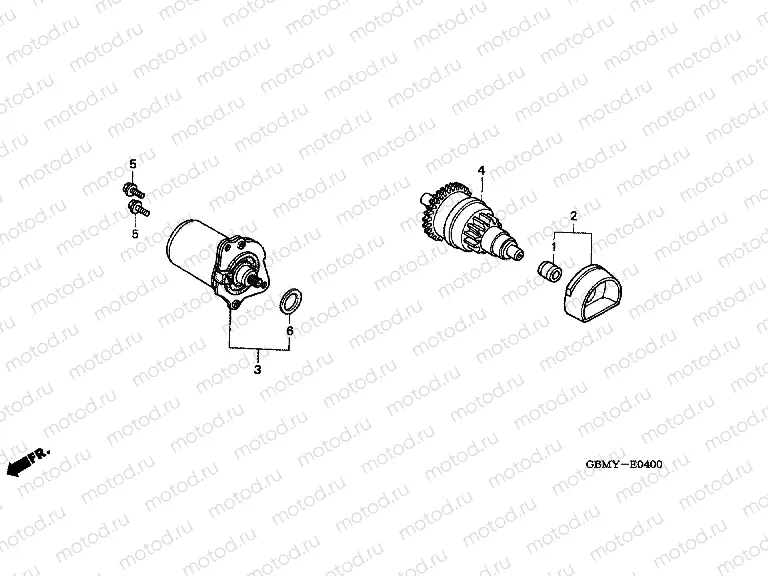 E-4 STARTER ENGINE