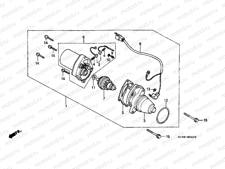 E-4 STARTER ENGINE