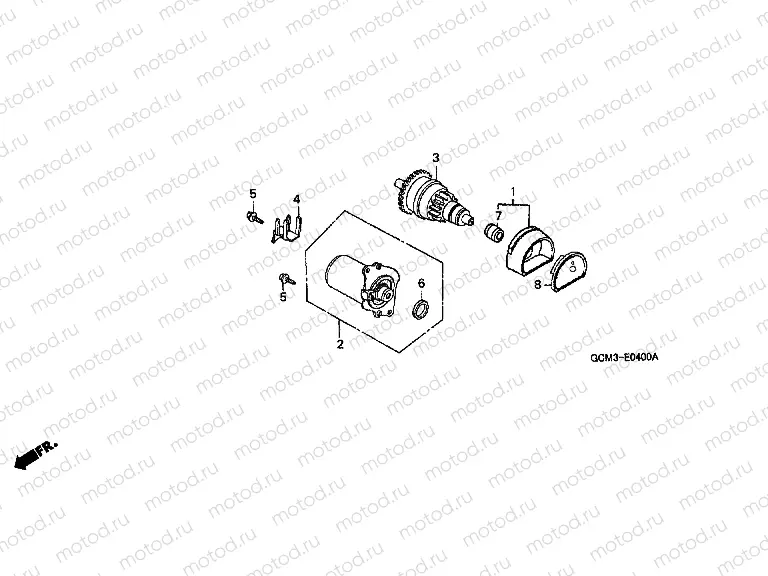 E-4 STARTER ENGINE