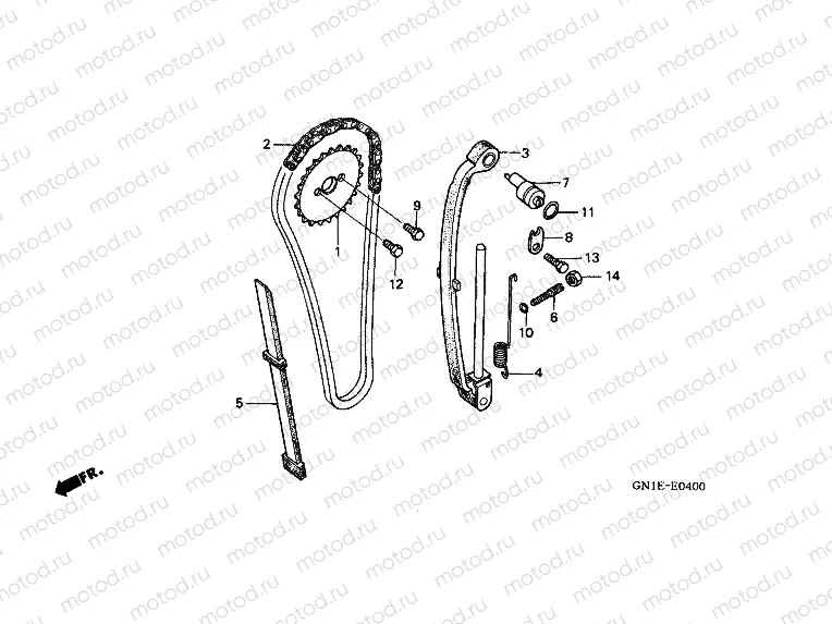 E-4 TIMING CHAIN