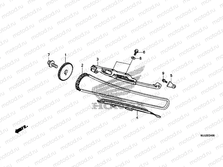 E-4 TIMING CHAIN ​​/ TENSIONER