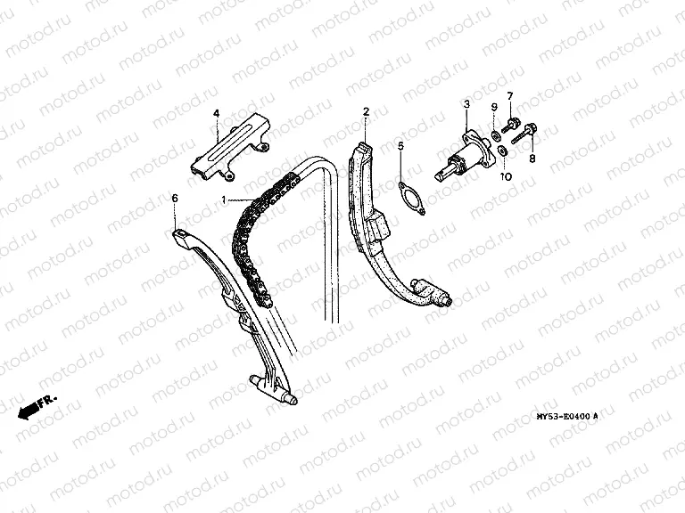 E-4 TIMING CHAIN ​​/ TENSIONER