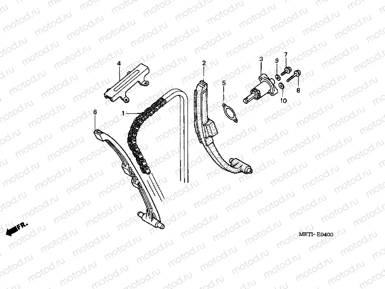 E-4 TIMING CHAIN ​​/ TENSIONER