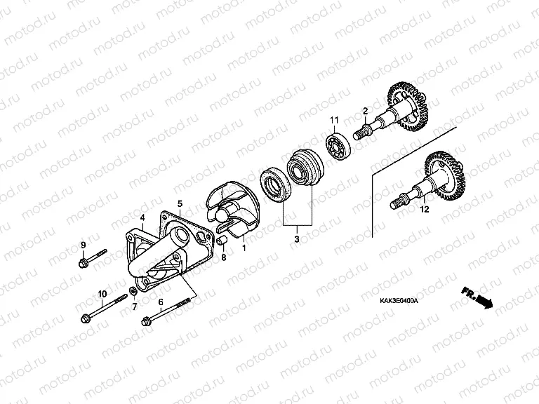 E-4 WATER PUMP