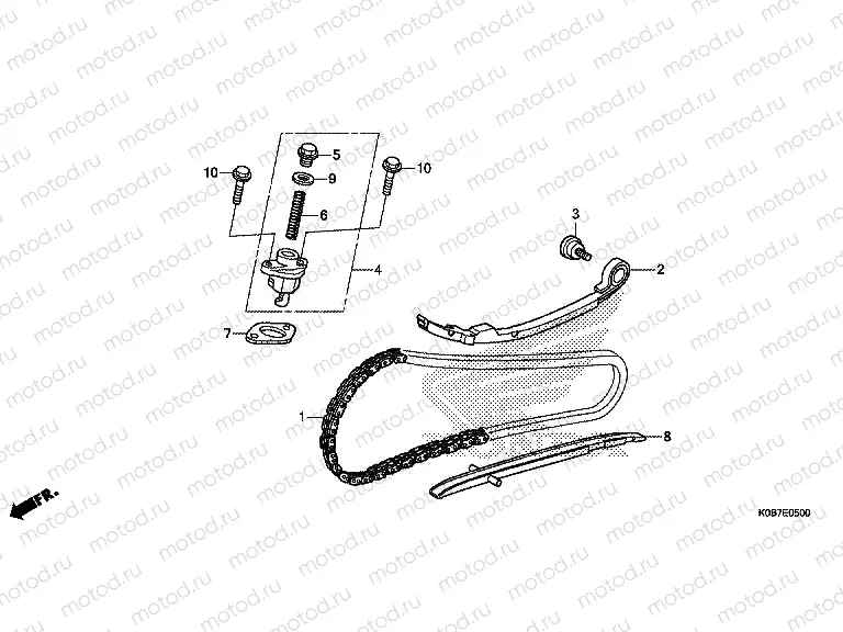 E-5 CAM CHAIN