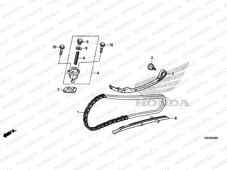 E-5 CAM CHAIN