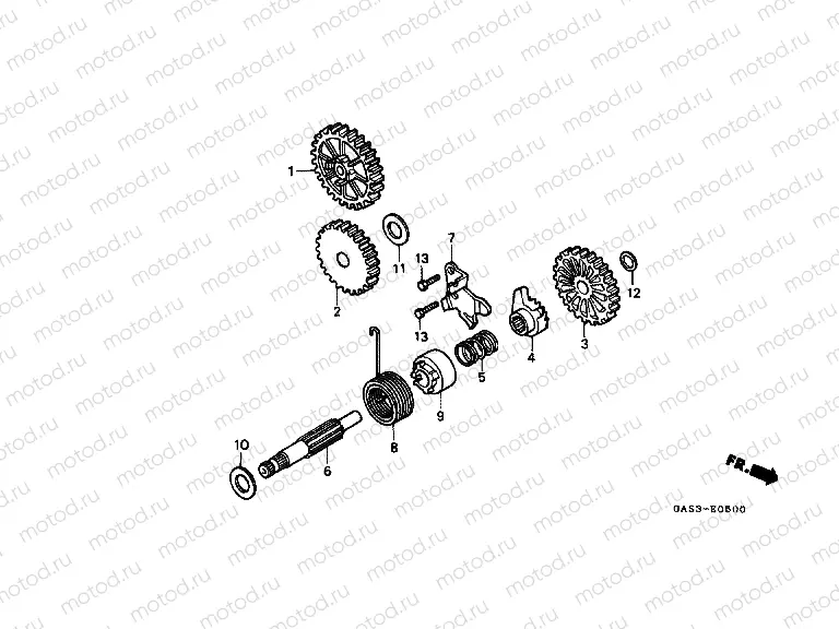 E-5 DRIVE SHAFT AXLE