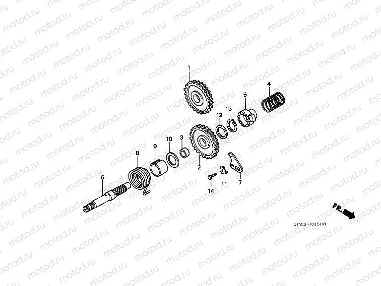 E-5 DRIVE SHAFT AXLE