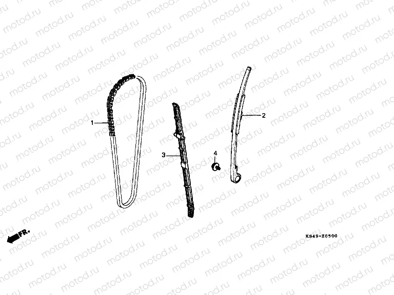 E-5 TIMING CHAIN ​​/ TENSIONER