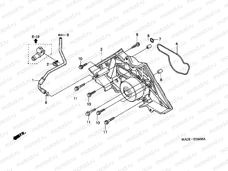 E-5 WATER PUMP
