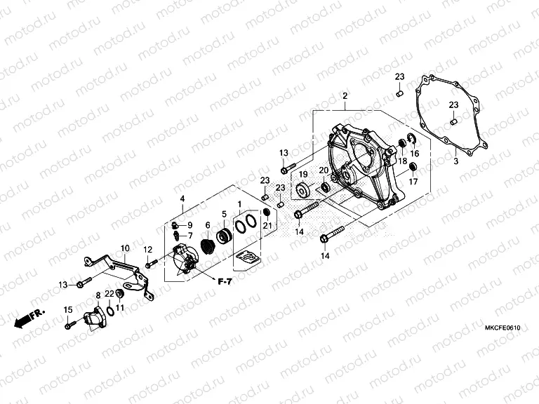 E-6-10 SHIFT COVER