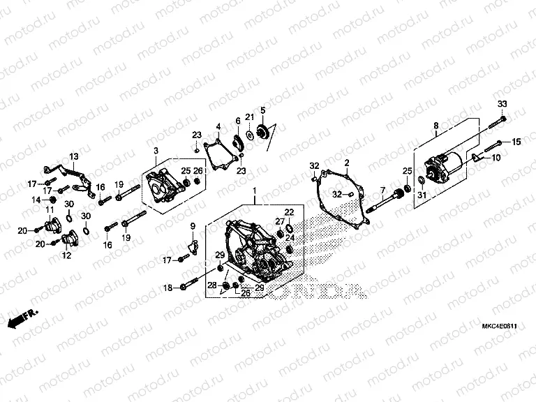 E-6-11 SHIFT COVER (DCT)