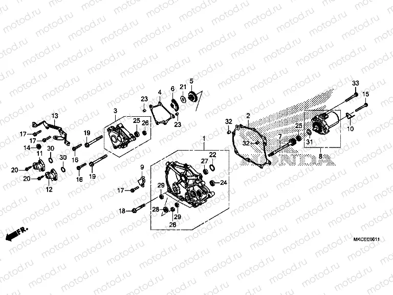 E-6-11 SHIFT COVER (DCT)