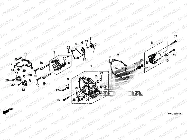 E-6-11 SHIFT COVER (DCT)
