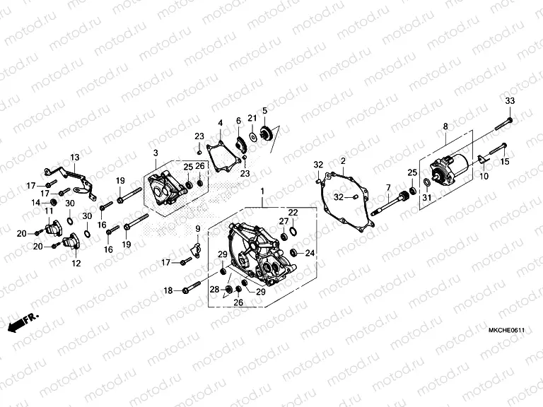 E-6-11 SHIFT COVER (DCT)