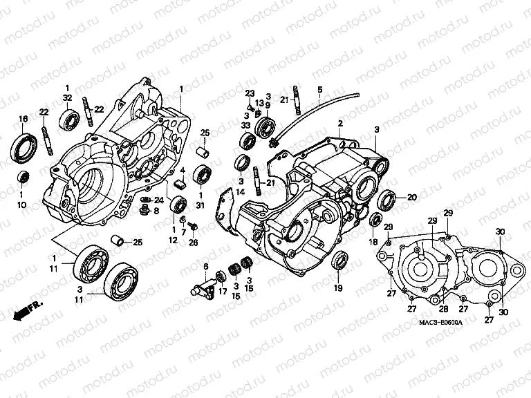 E-6 CRANKSHAFT