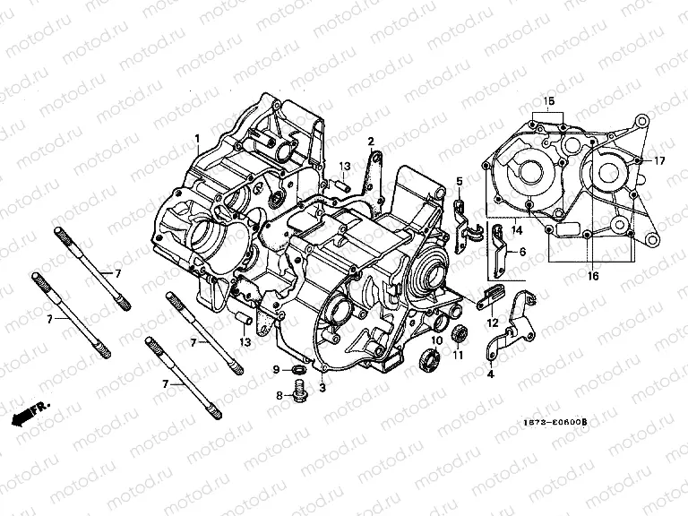 E-6 CRANKSHAFT