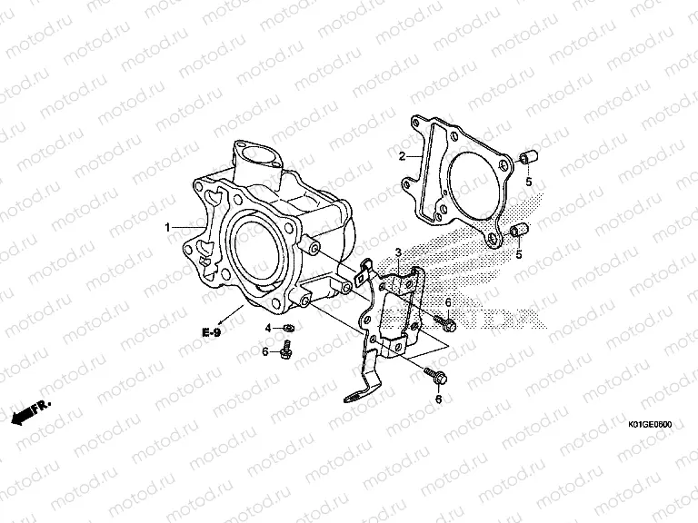 E-6 CYLINDER