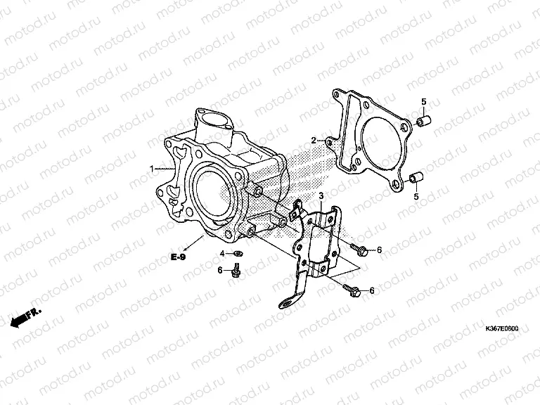 E-6 CYLINDER