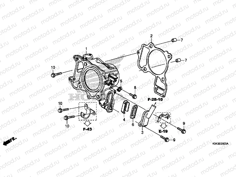 E-6 CYLINDER / DISC SPRING VALVE