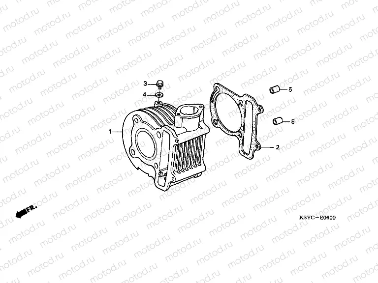 E-6 CYLINDER (SC1255,6,8)