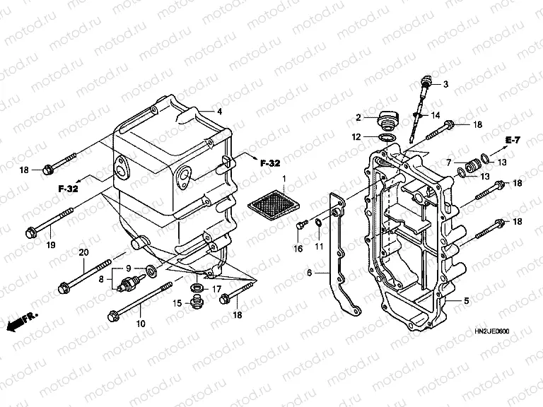 E-6 OIL TANK